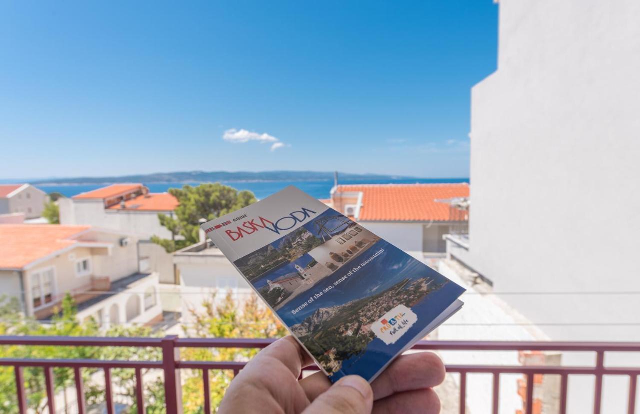 Apartmani Franko Baška Voda Zewnętrze zdjęcie