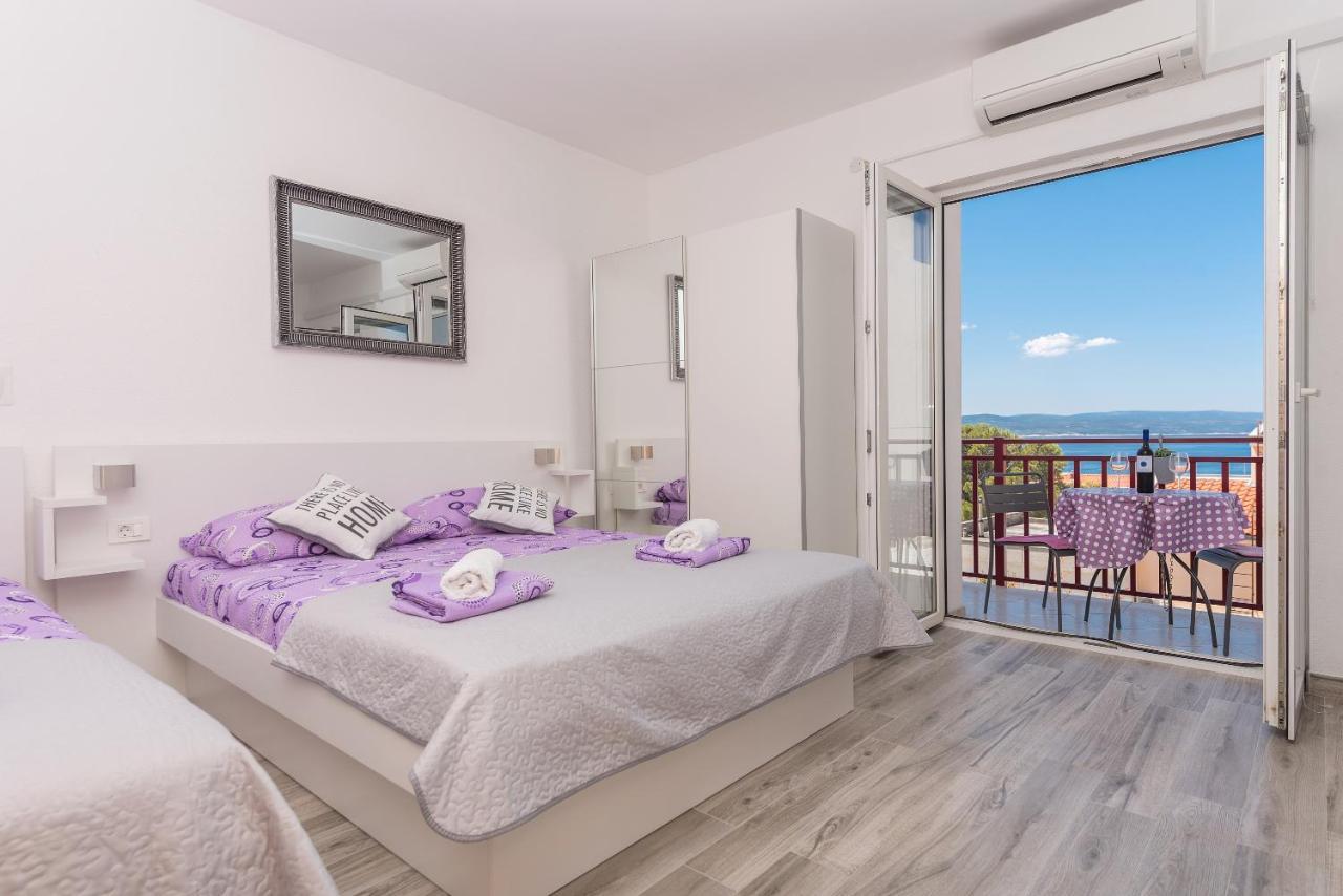 Apartmani Franko Baška Voda Zewnętrze zdjęcie