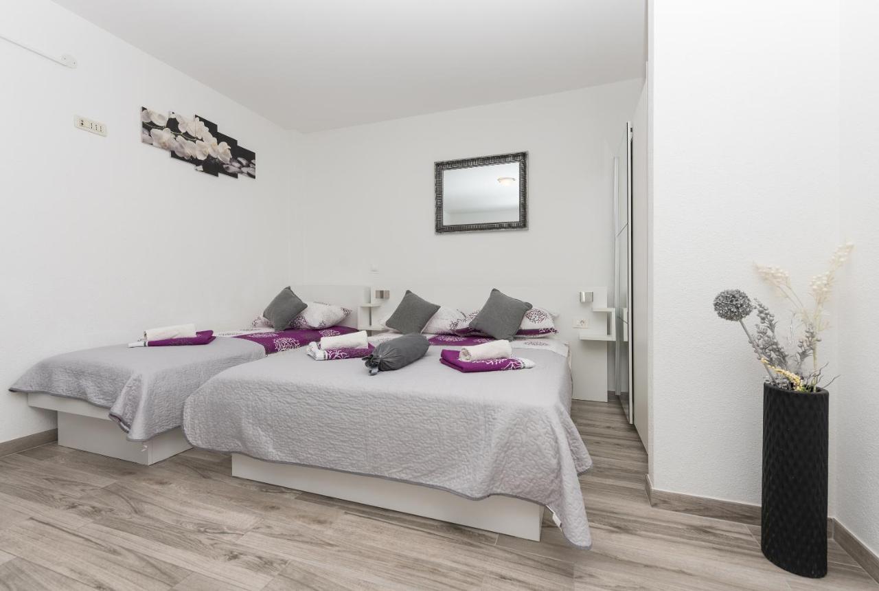 Apartmani Franko Baška Voda Zewnętrze zdjęcie