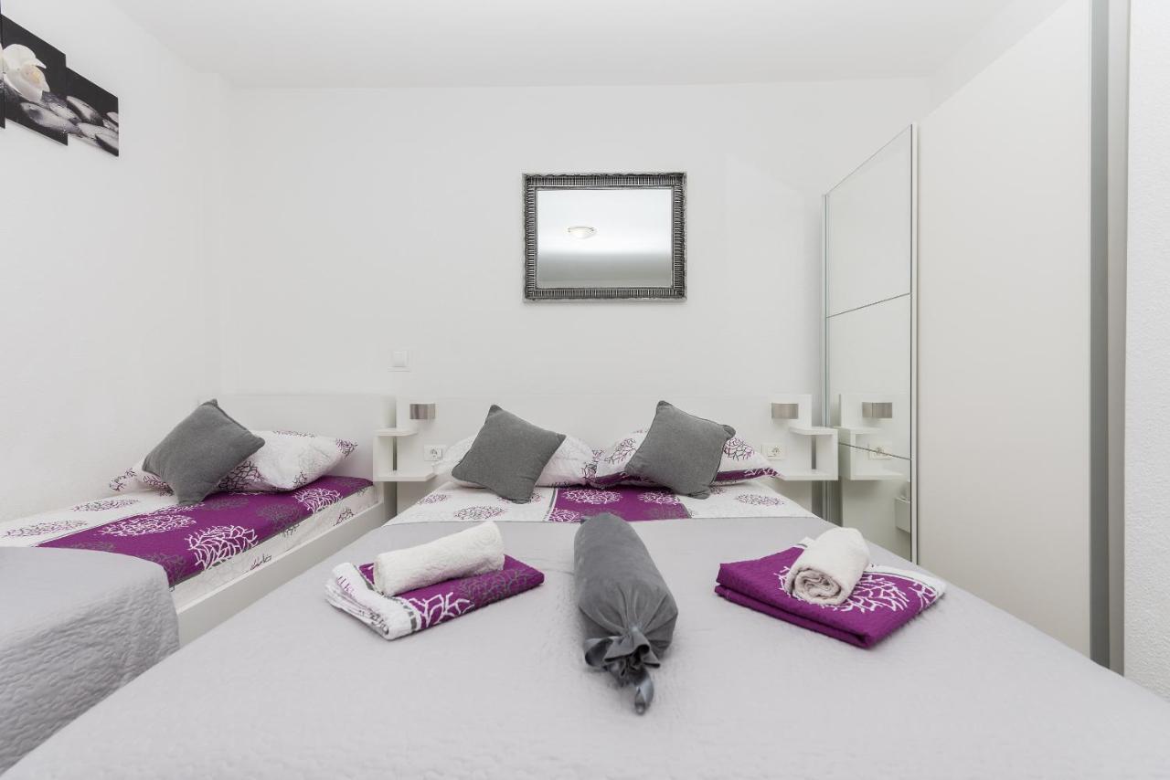 Apartmani Franko Baška Voda Zewnętrze zdjęcie