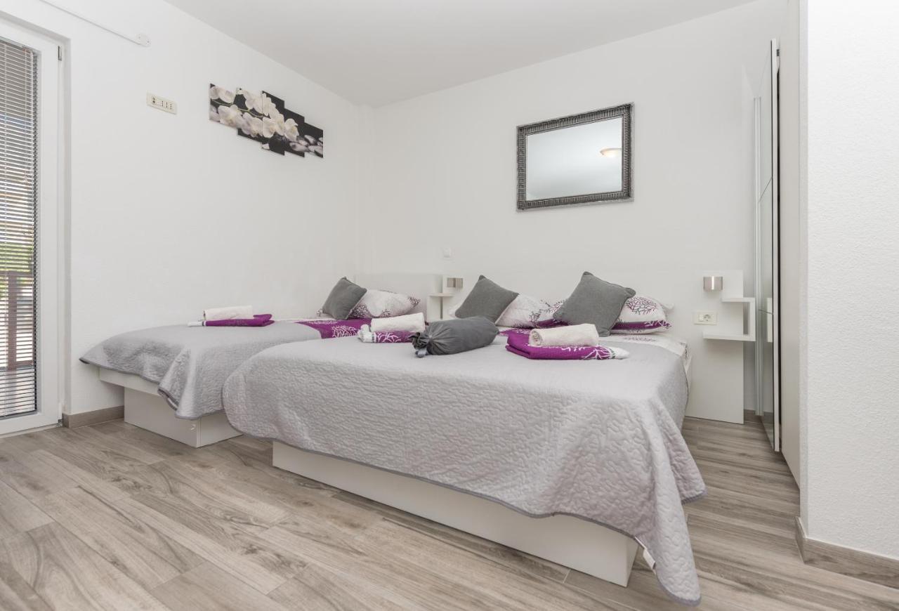Apartmani Franko Baška Voda Zewnętrze zdjęcie
