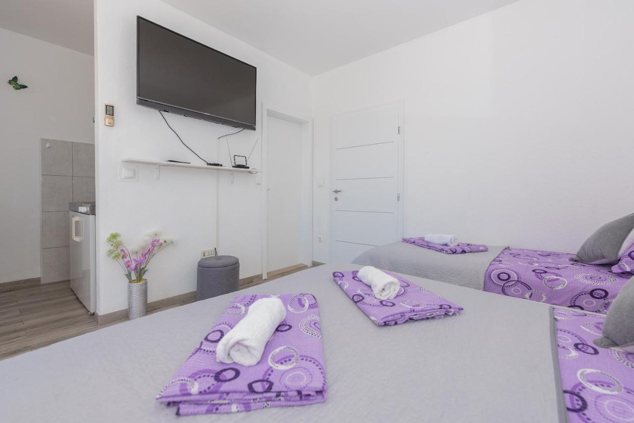 Apartmani Franko Baška Voda Zewnętrze zdjęcie
