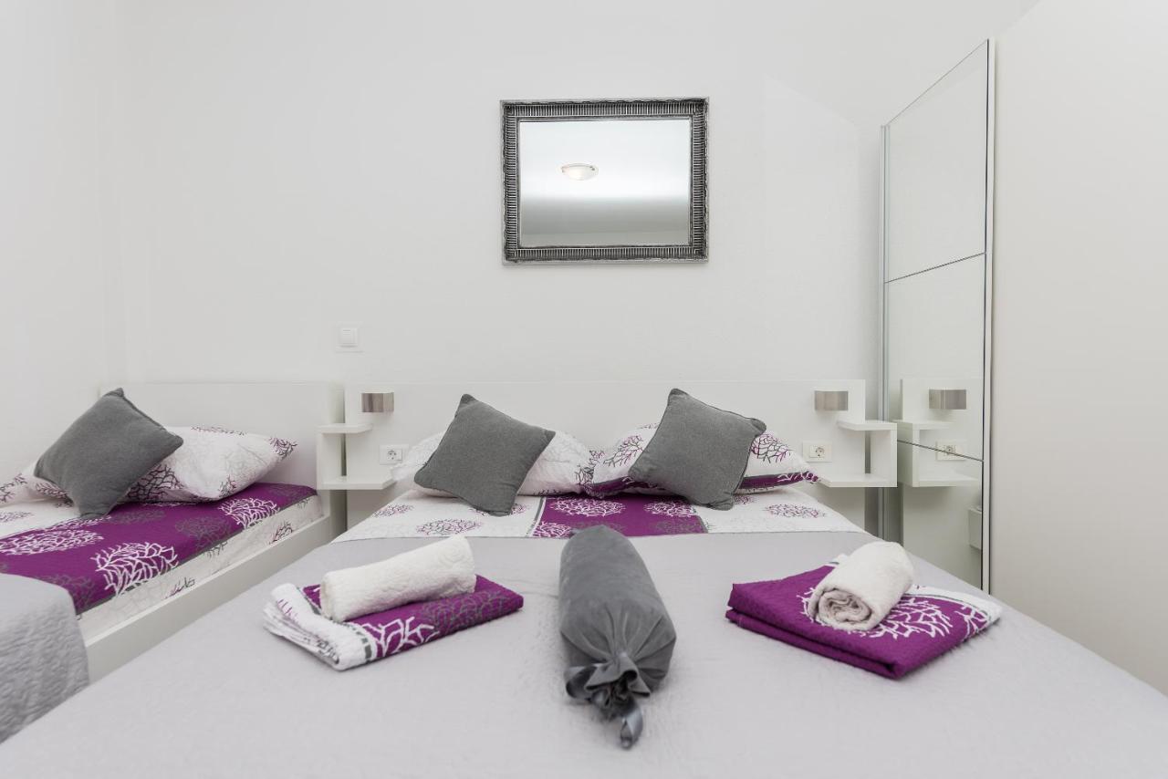 Apartmani Franko Baška Voda Zewnętrze zdjęcie